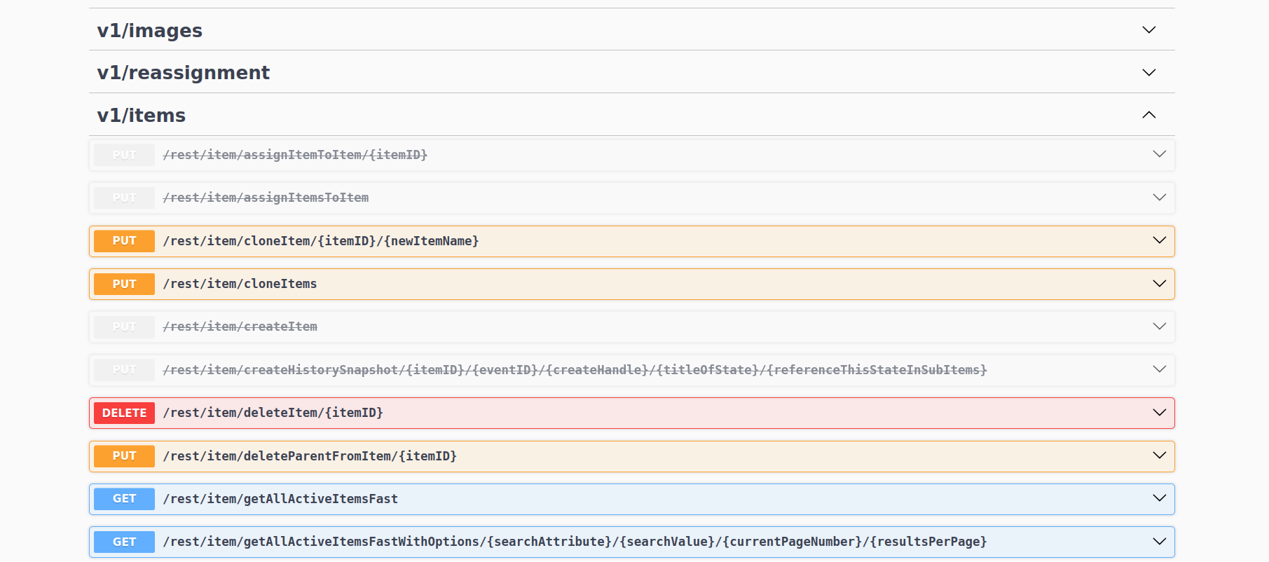 Deprecated API (version 1) will be shut down