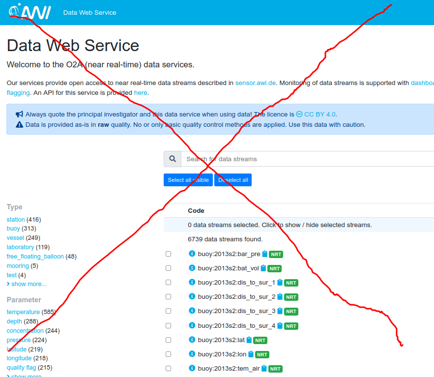data web service (DWS) retirement