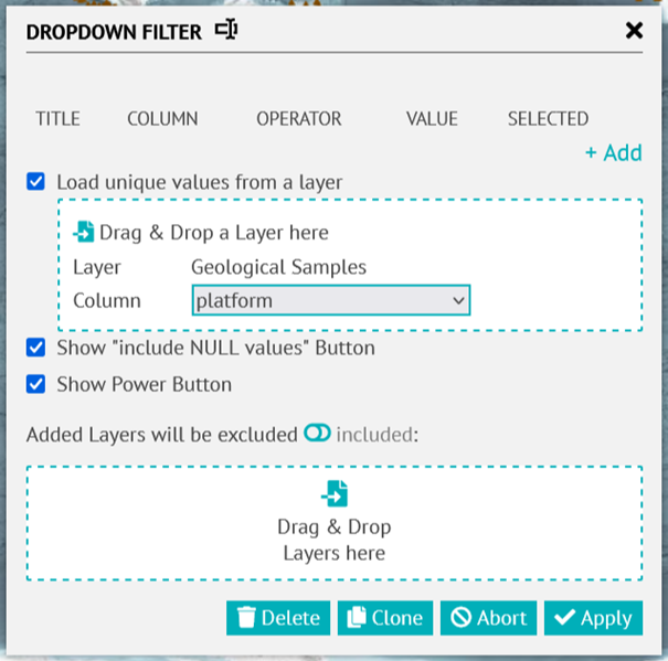 Dropdown Filter - Load Unique Values