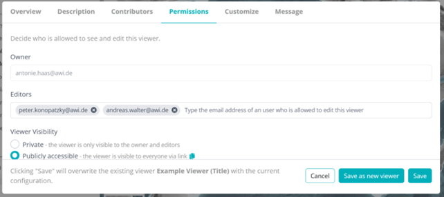 Metadata permissions
